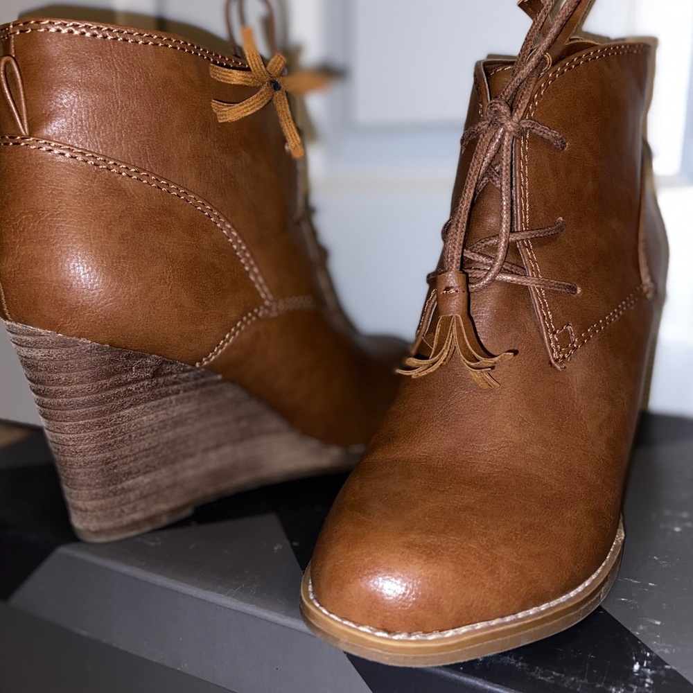 Wedge Booties - Picture 3 of 4